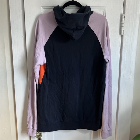 Scotch & Soda Summer Color Block Cotton Hoodie Pullover Beach Freak - Picture 2 of 6